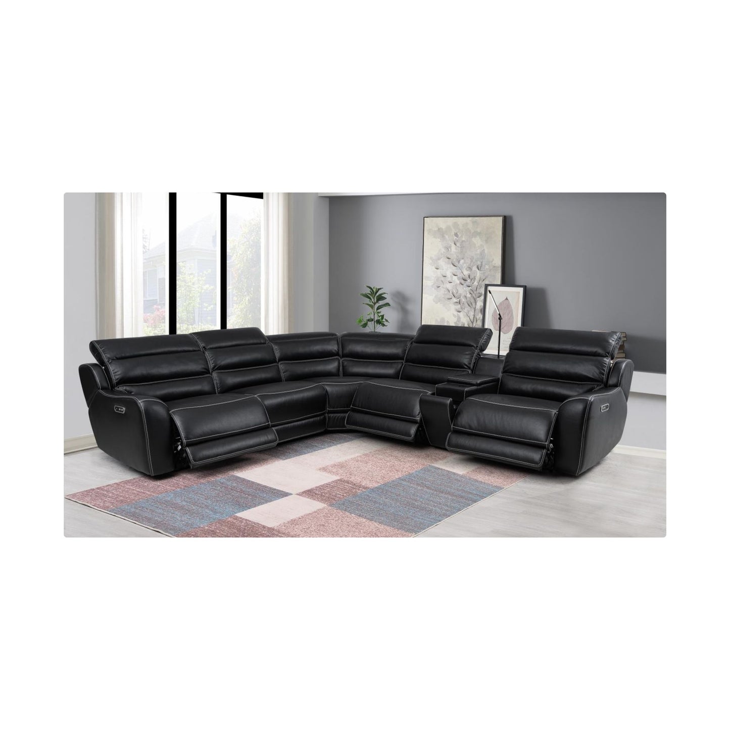 S469 Power Recliner, Power Headrest