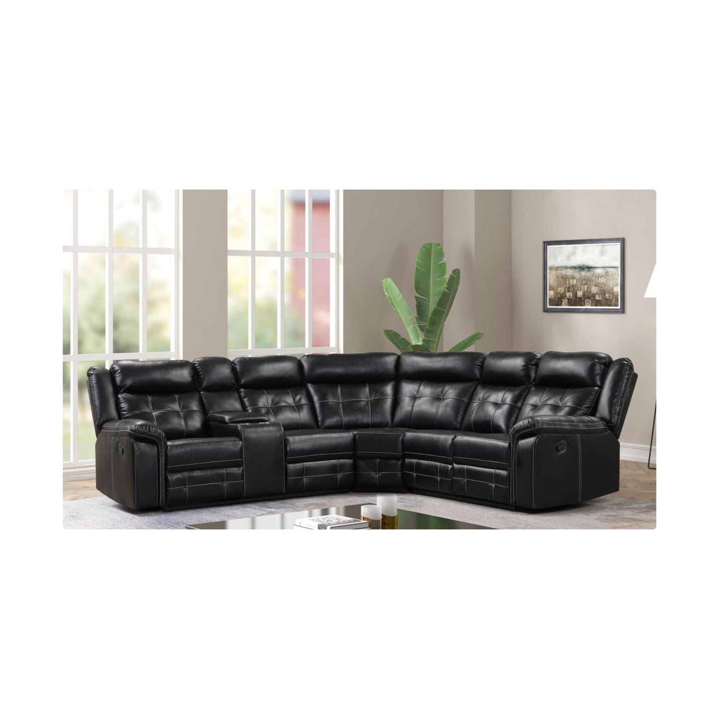 S463 Manual Reclining Sectional