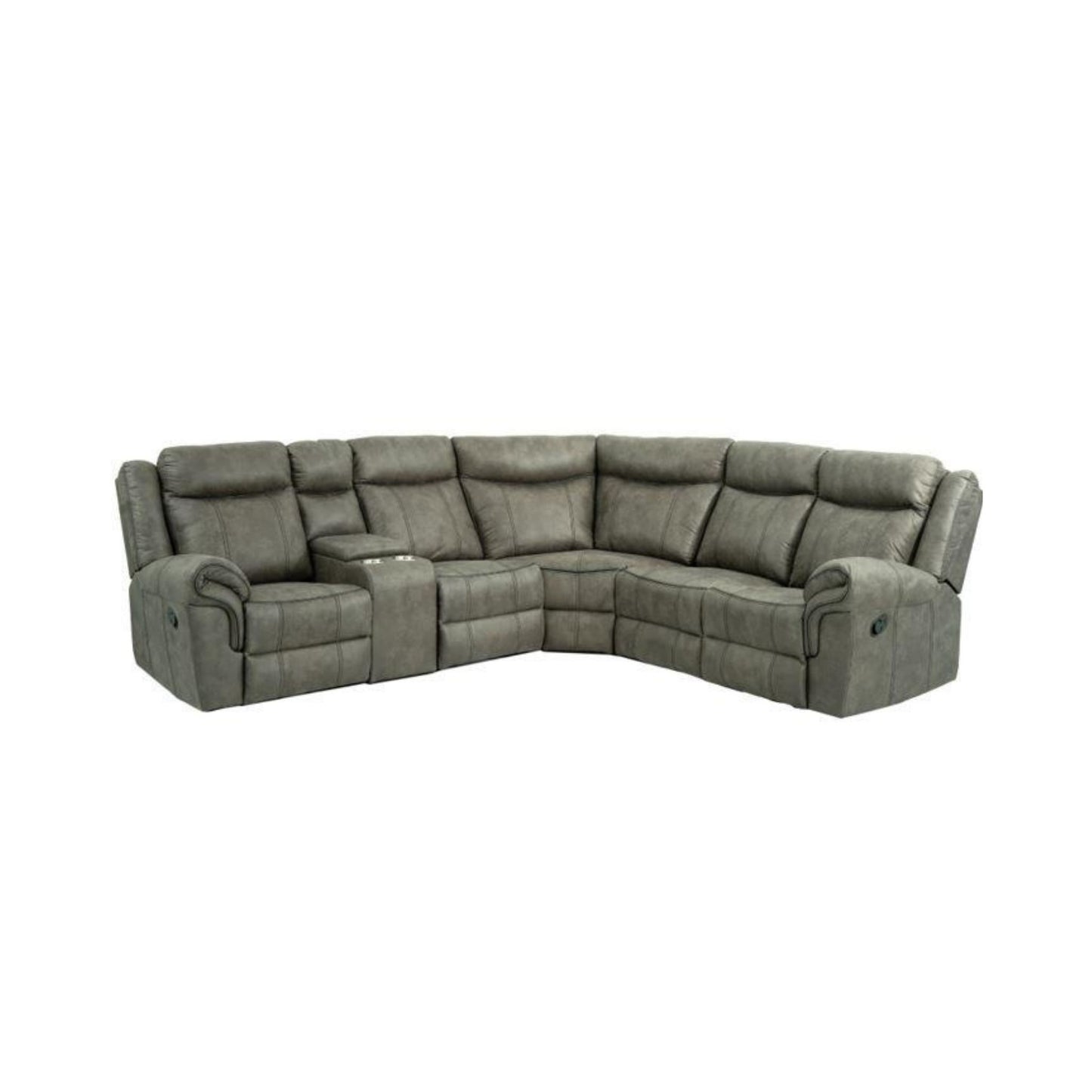 S460 Gray Fabric sectional
