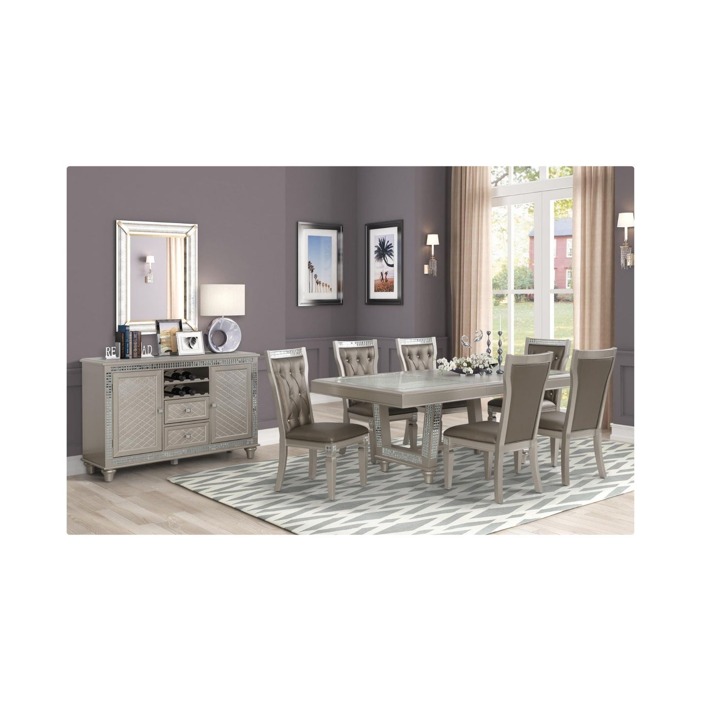 D205 Glam Style - Platinum Finish
