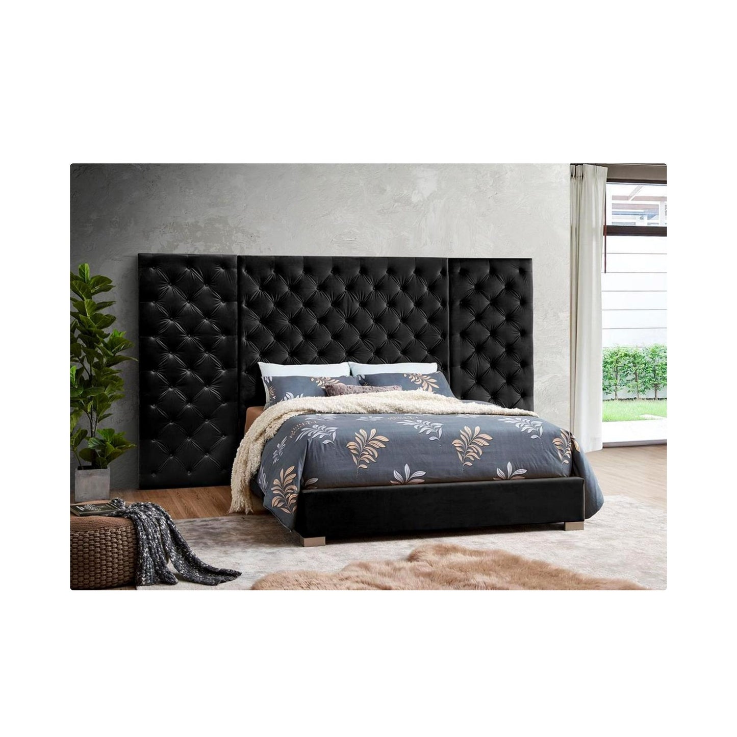 B11 Black Bed