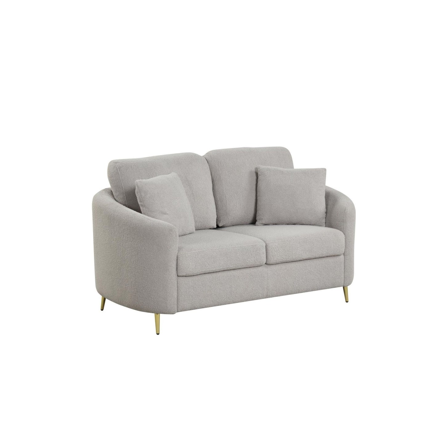 Albany - Gray Upholstered Sofa and Loveseat