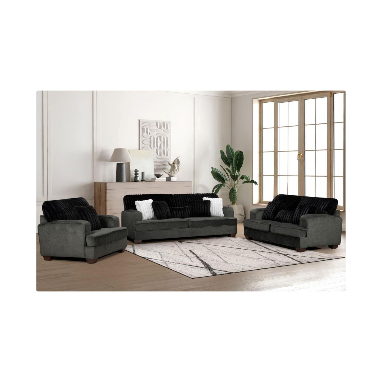 L403 Plush Upholstery Set