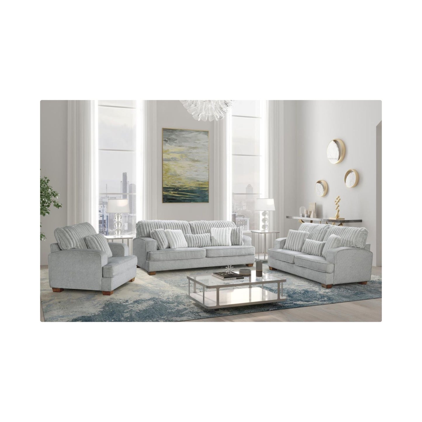 L402 Plush Upholstery Set