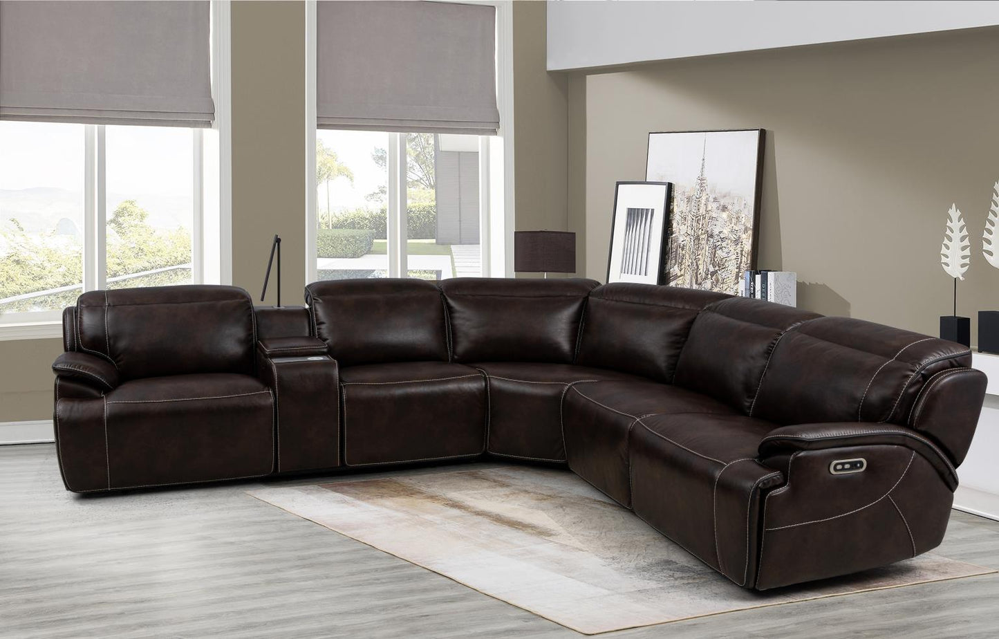 S467 Power Recliner, Power Headrest