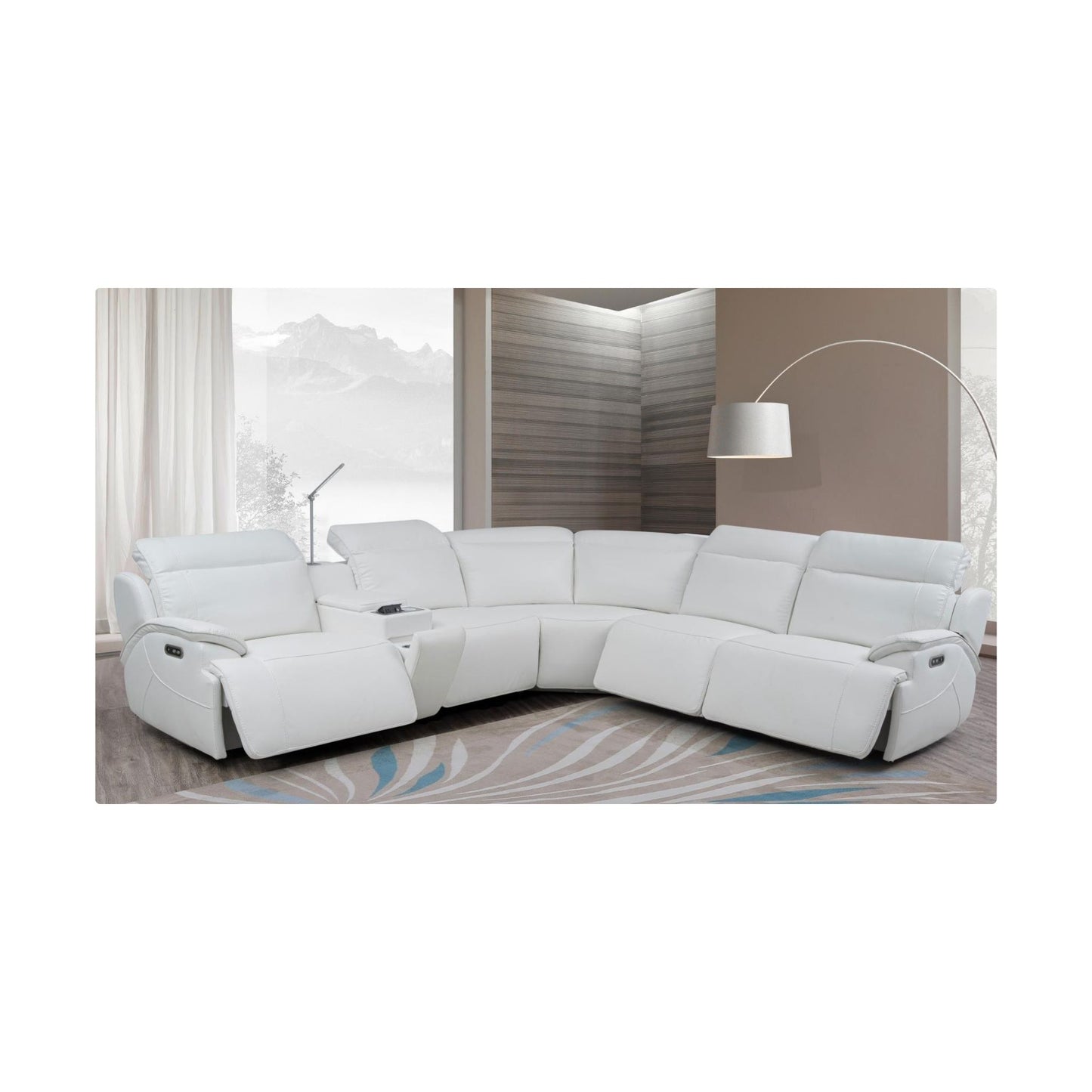 S468 Power Recliner, Power Headrest