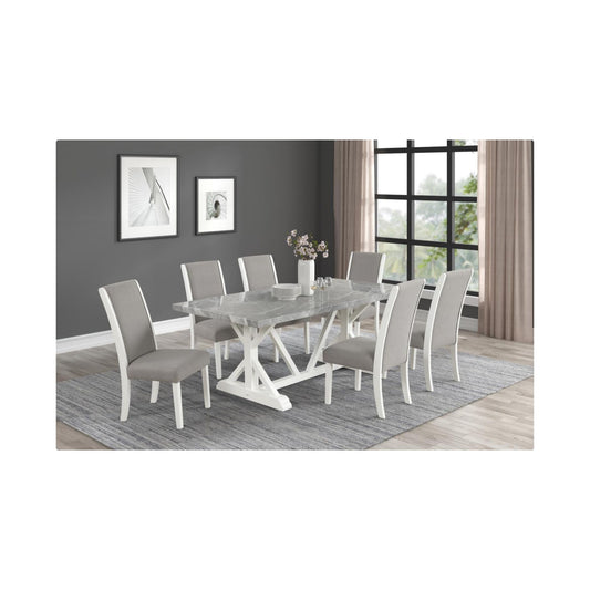 D211 Gray Faux Marble Top