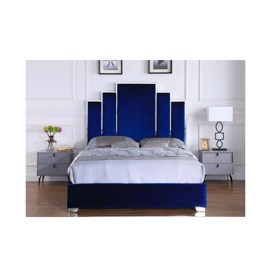 B08 Blue Bed