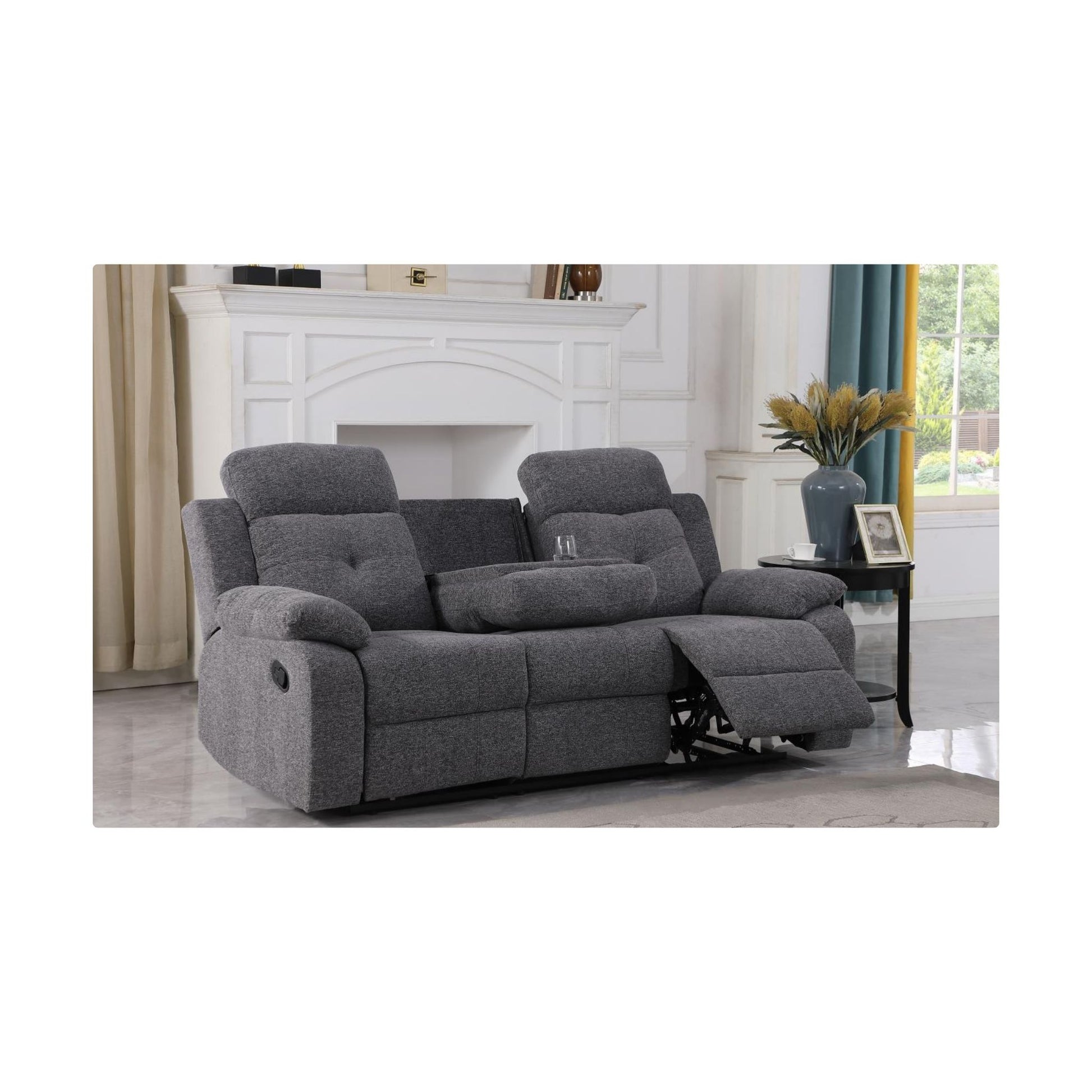 3 seat sofa and cupholders