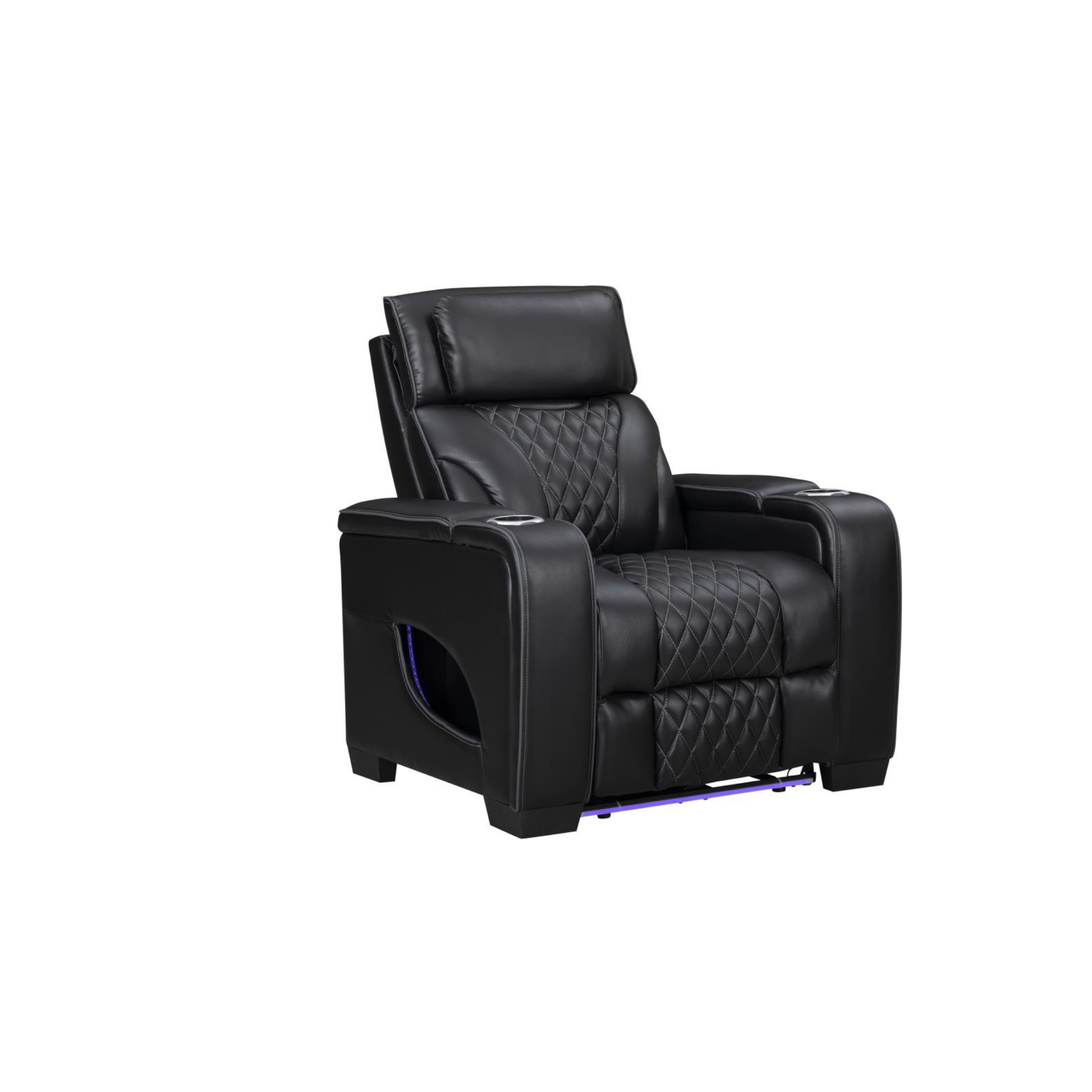 Black recliner