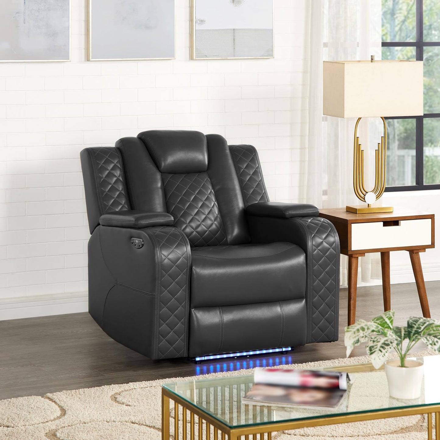 L671 Power Recliner, Power Headrest