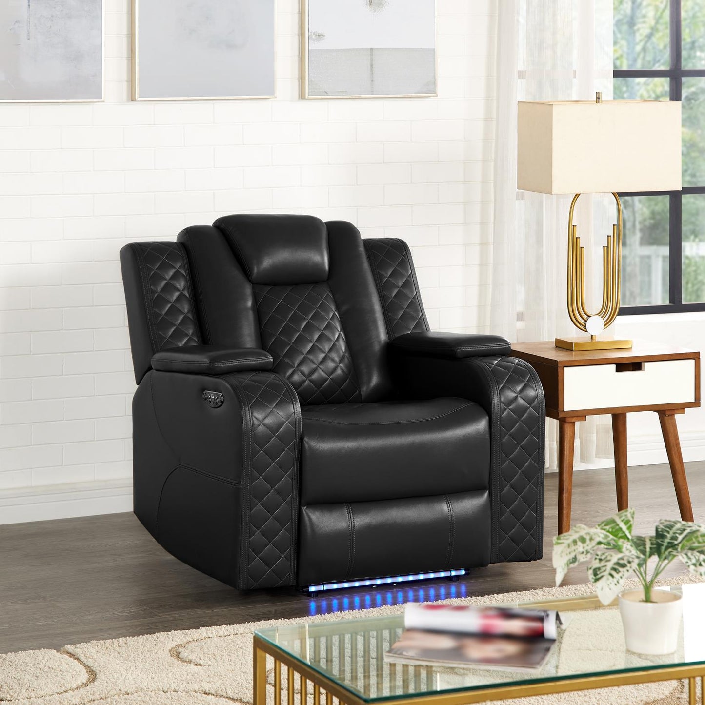 L670 Power Recliner, Power Headrest