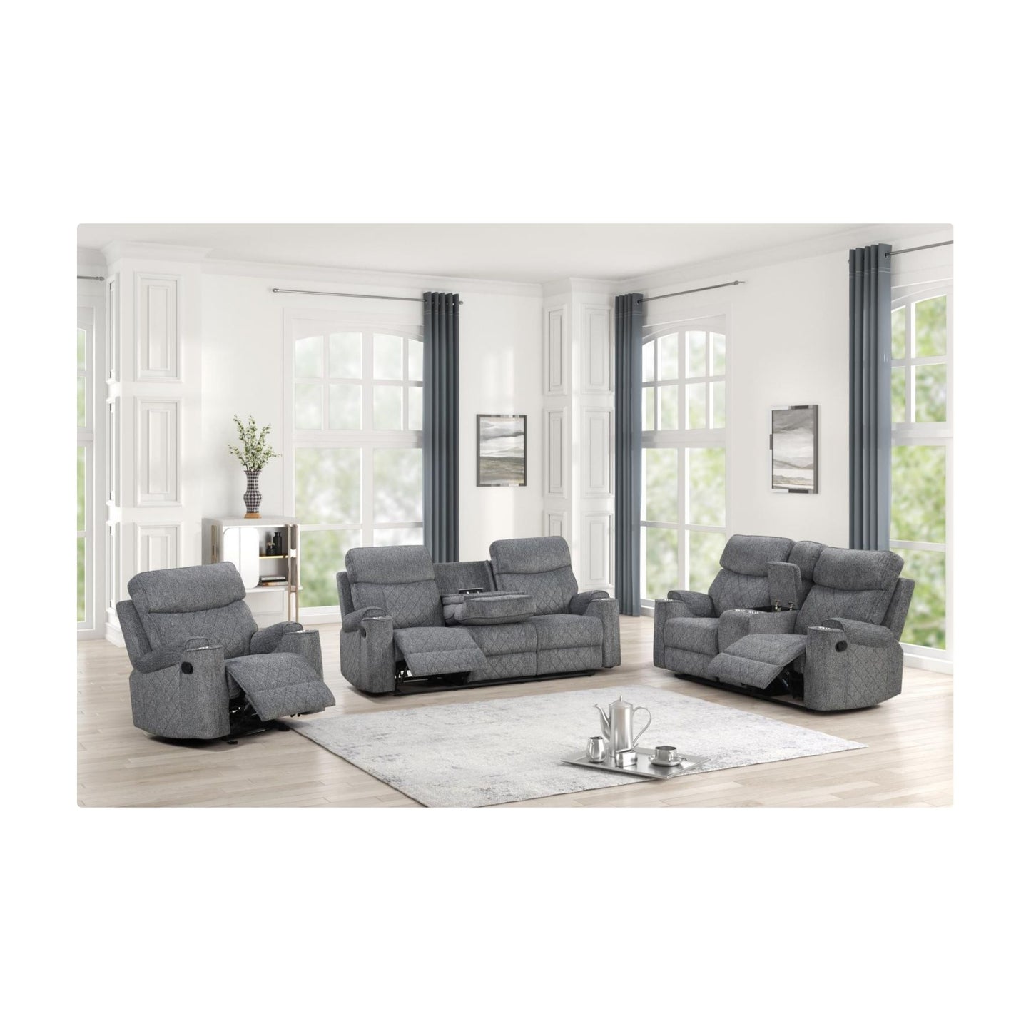 Manual Livingroom sets with consule