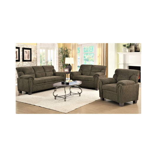 Merrilleville - Loveseat, Stationary, Fabric, Brown Box: 1 of 1 Each
