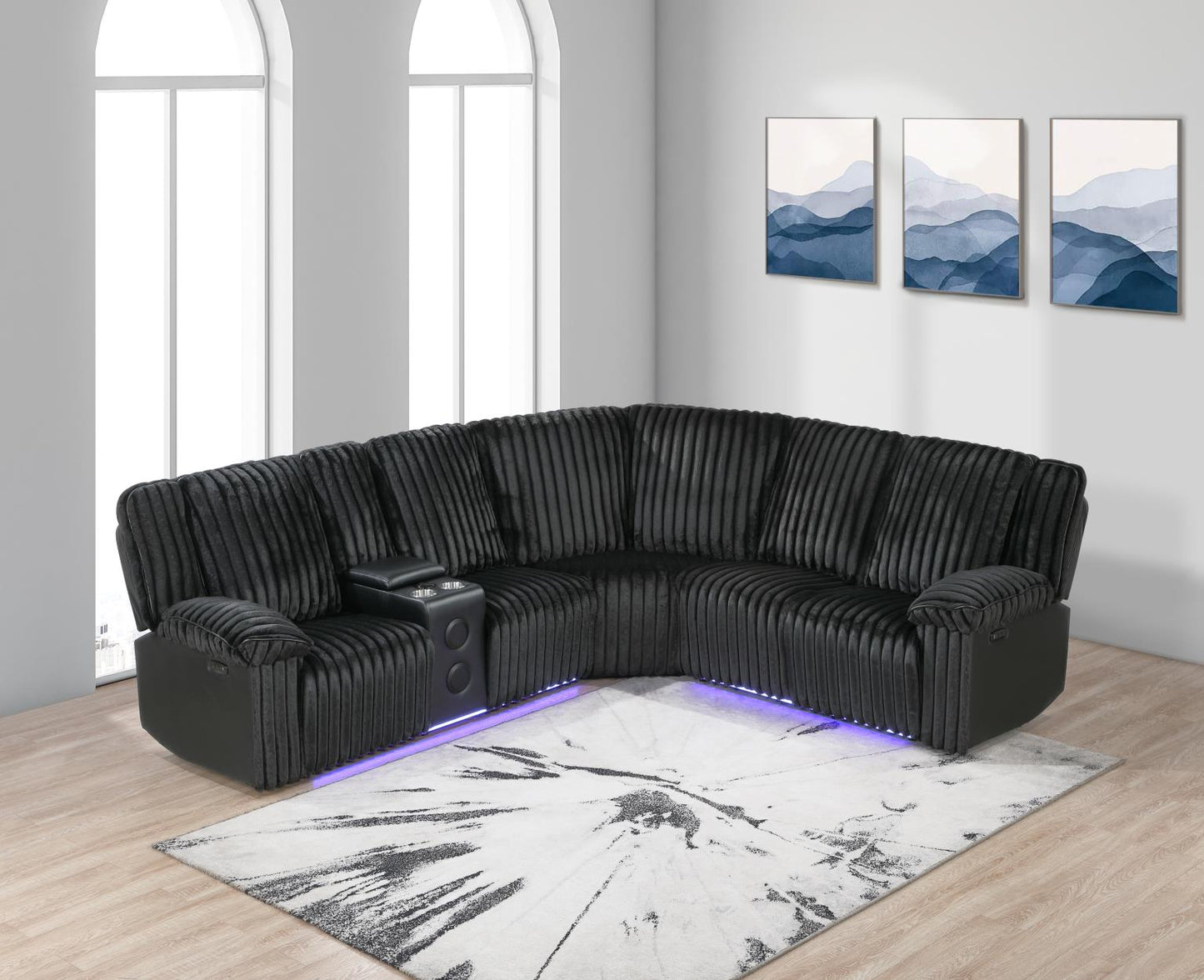 S456 Power Reclining Sectional