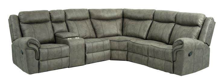 S460 Gray Fabric sectional