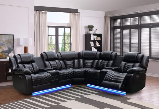 S480 Power Reclining Sectional