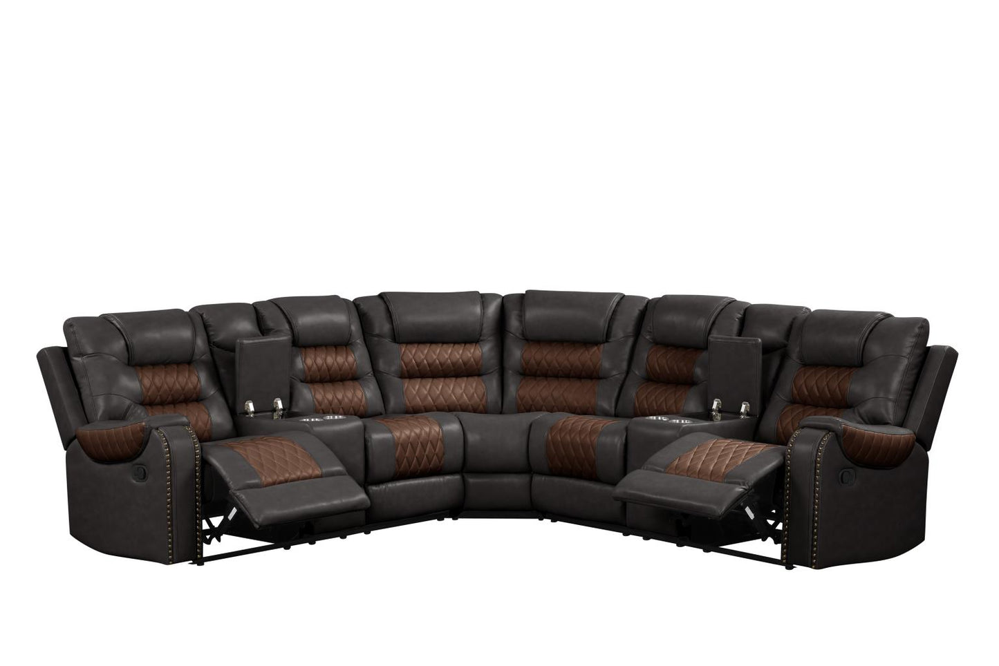 S646 Manual Reclining Sectional