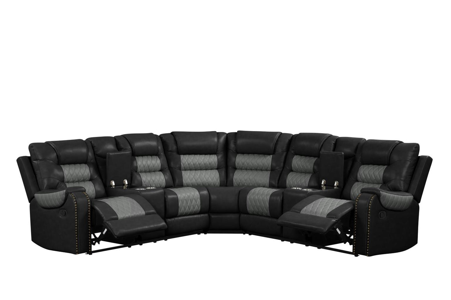 S647 Manual Reclining Sectional