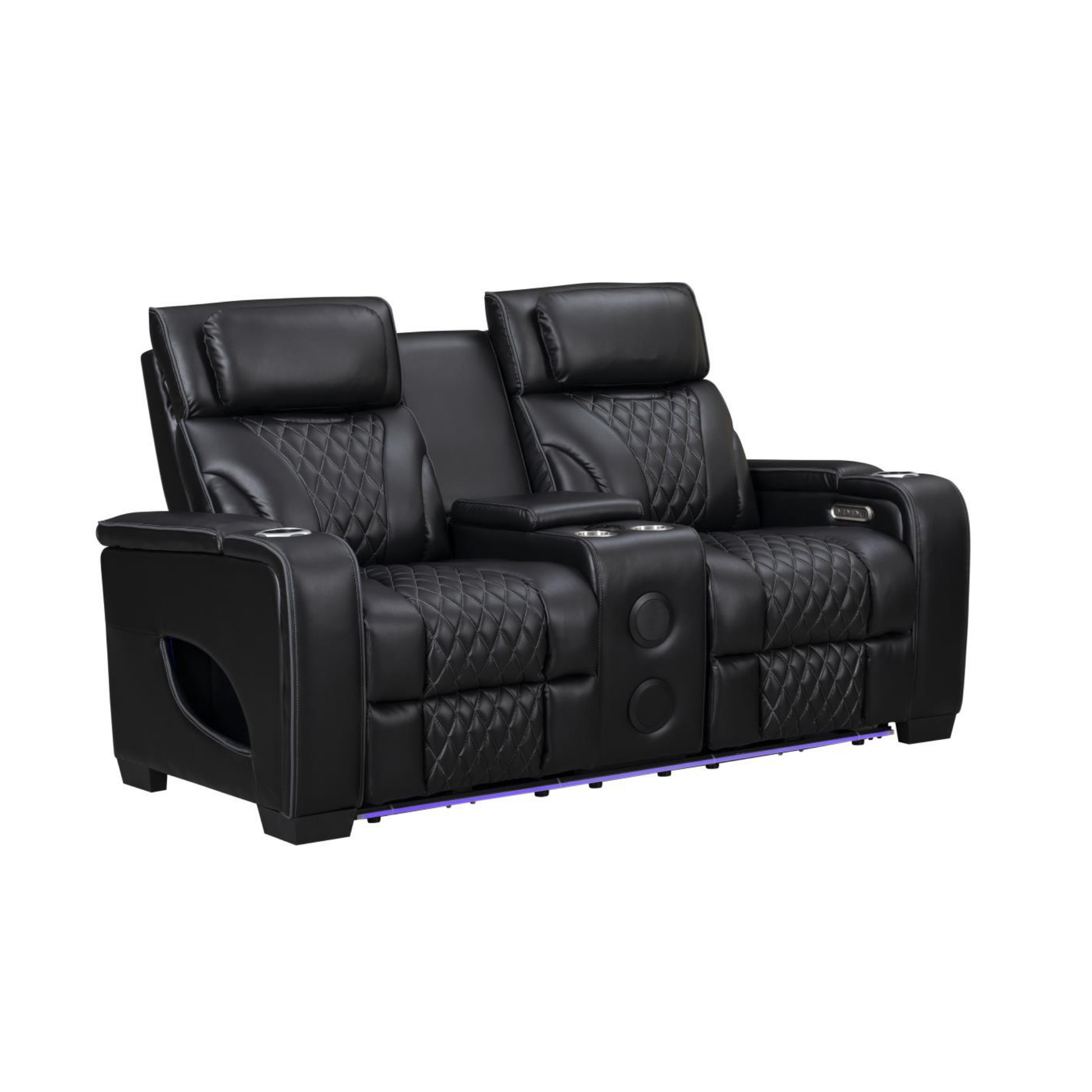 Sofa with speakers