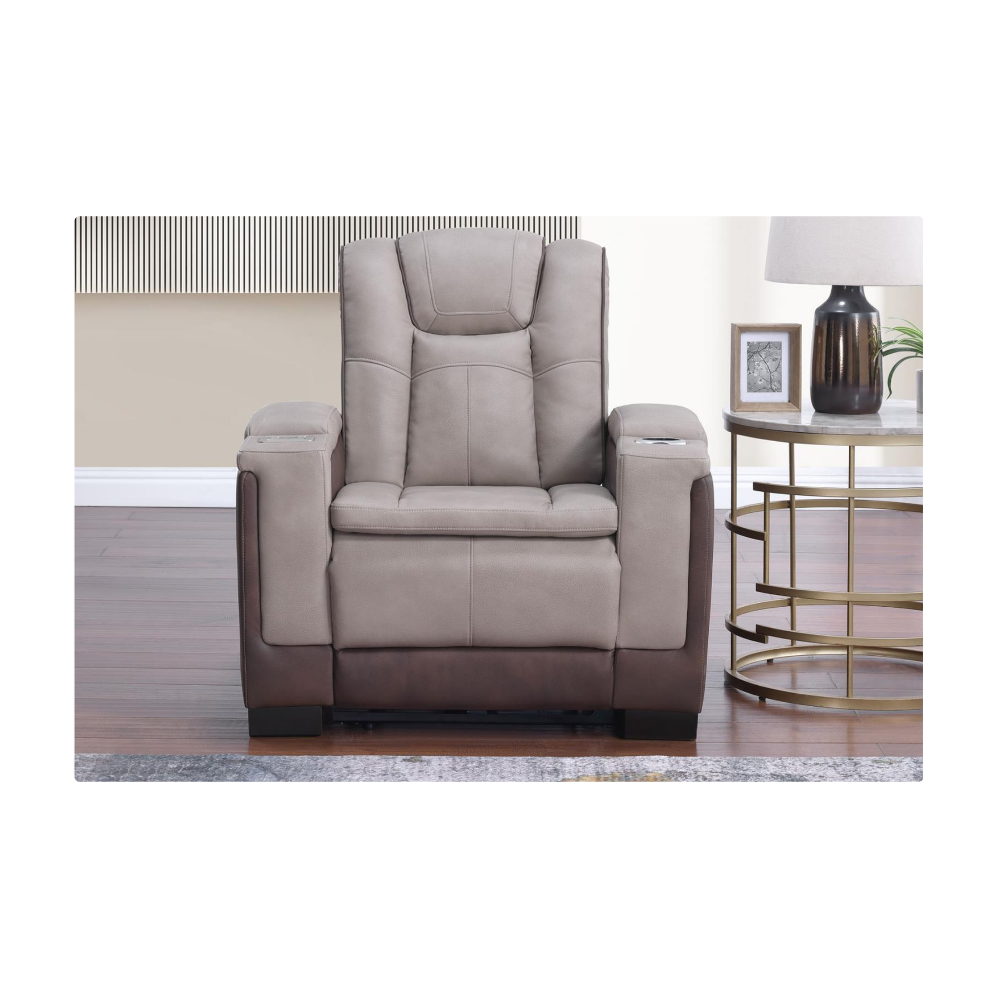 Two toned recliner